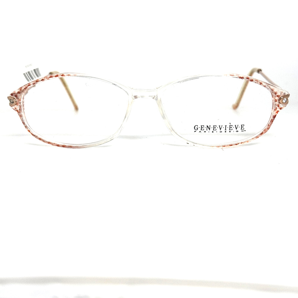 Genevieve Modern Olivia Eyeglasses Rose Gold‎ Clear Full Rim H17033